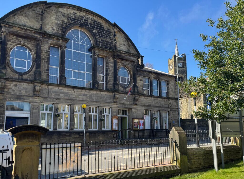 Silsden Town Hall where Ecology Building Society will hold its 2025 Annual General Meeting